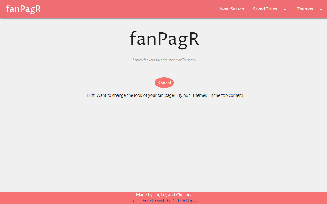 fanPagR Fan Page Generator